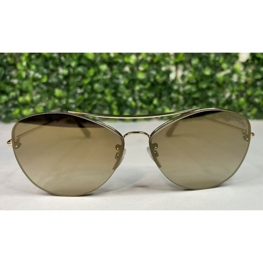 TOM FORD Margret 02 TF566 Gunmetal Aviator Sunglasses 60mm - AUTHENTIC, PREOWNED - Picture 2 of 13